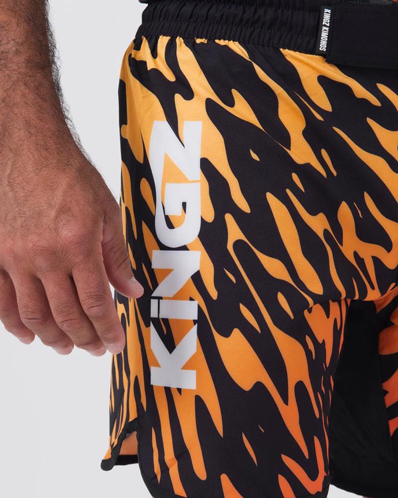 Kingz flame grappling Shorts